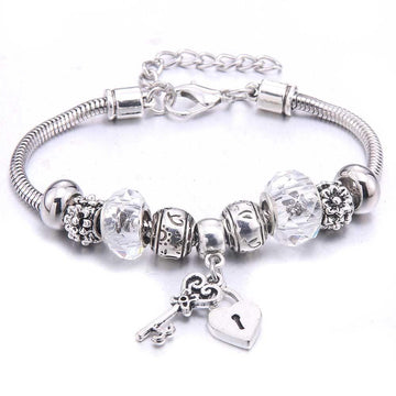 Multicolor Owl Charm Beads Bracelet & Bangles Friendship Gift - The Jewellery Supermarket